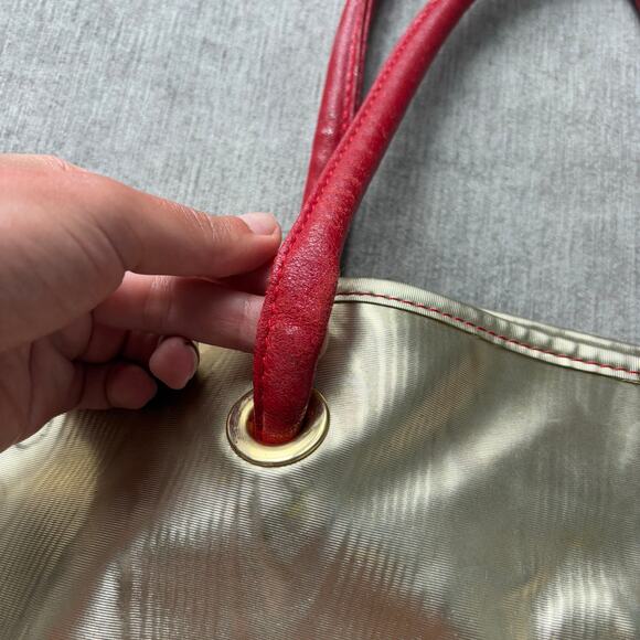 Authentic Loewe Gold Multicolor Large Shoulder Bag - Picture 3 of 9